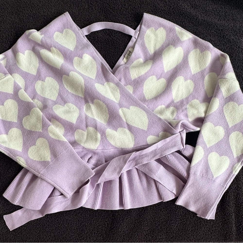 Umgee Lavender Knit Sweater